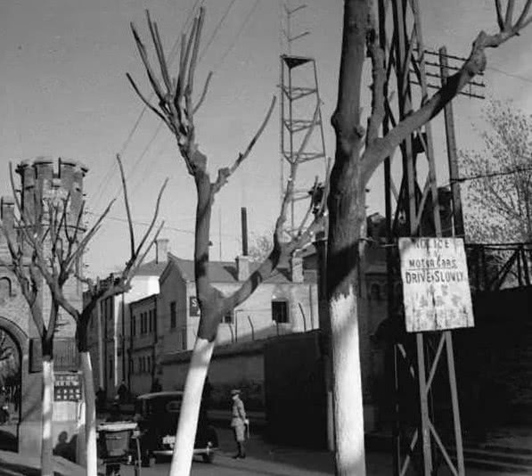 二战时被日本占领的北京:街头萧条,圆明园破败