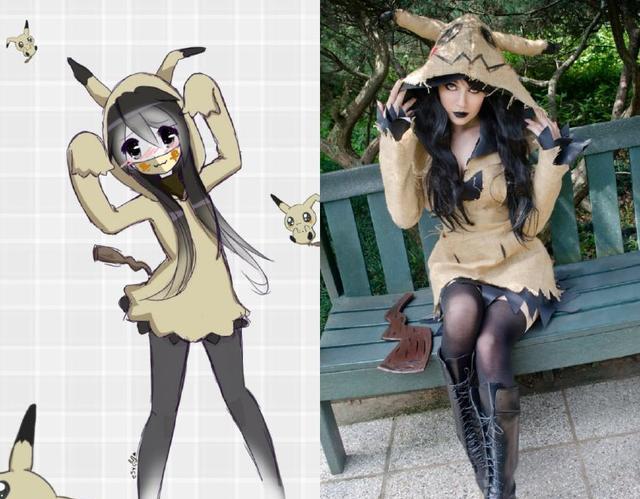 18个精灵宝可梦cosplay 拟人化的诠释