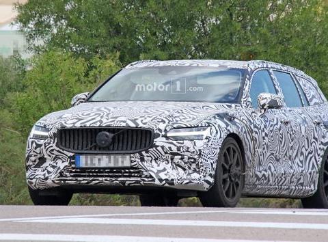 有望采用T8混动动力 全新沃尔沃V60 R谍照曝光