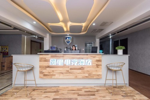 郑州电竞酒店郑州最大电竞主题酒店开业环境一
