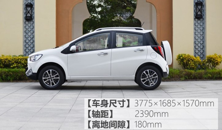 最便宜的SUV!售价3.98W,外挂备胎轴距2.3米,全系1.3L自吸