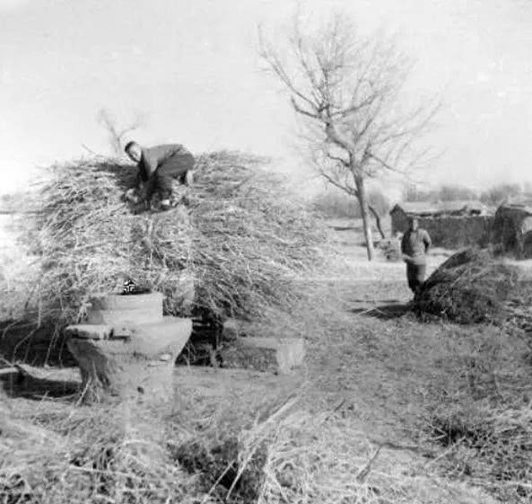 二战时被日本占领的北京:街头萧条,圆明园破败