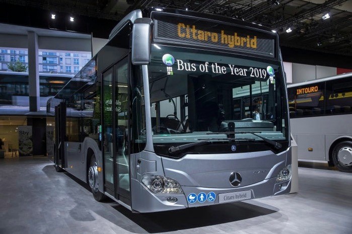 “2019国际年度客车”奔驰Citaro混合动力等你来看！