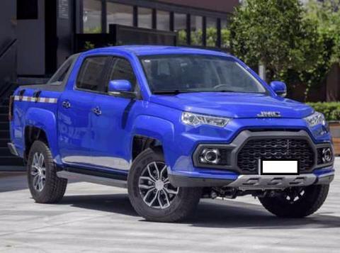 极富喜感的皮卡，轿车内饰，家用和工具车都不失为一个好的选择