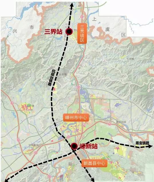嵊州要崛起一座高铁新城!具体规划区域和设计图曝光