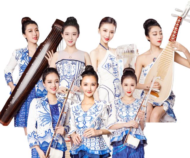 女子水晶乐坊登酷狗直播展现国乐魅力，数万粉丝GET水晶乐器秘密