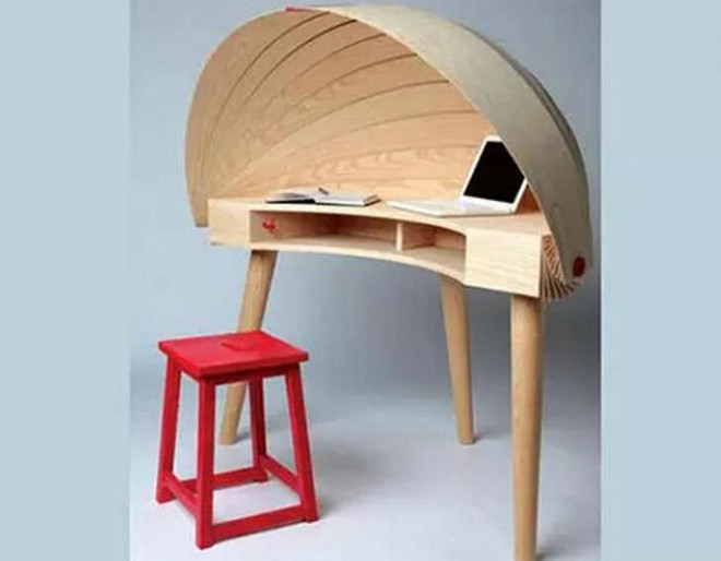 创意家具设计六:河蚌书桌