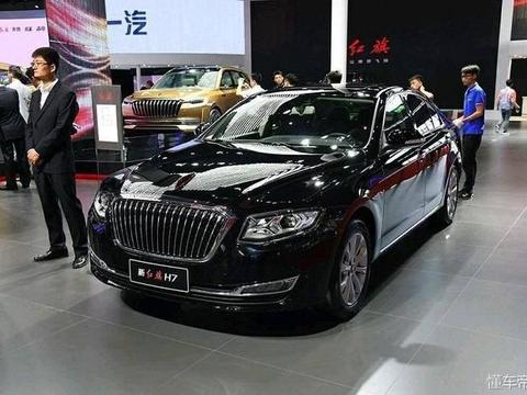 路上看到这款车，BBA都得让路，中国汽车大哥大红旗H7！