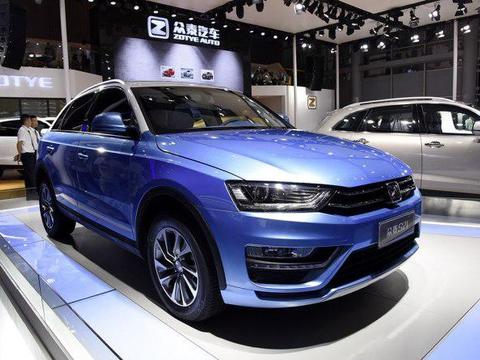 众泰官方曝出了SR7的内饰图片