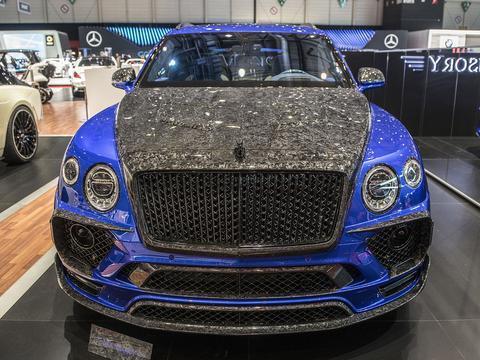 最顶级的暴力改装，这辆“晶石版”宾利添越简直赏心悦目！