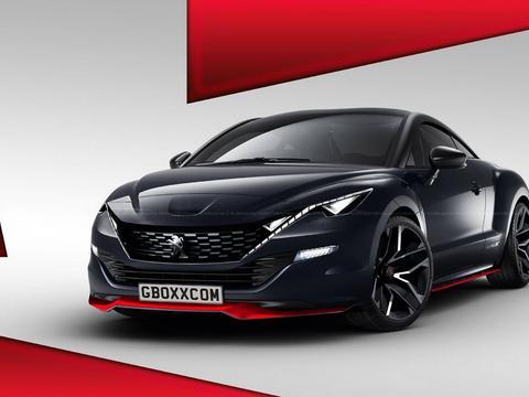 第二代标致RCZ数字化渲染图