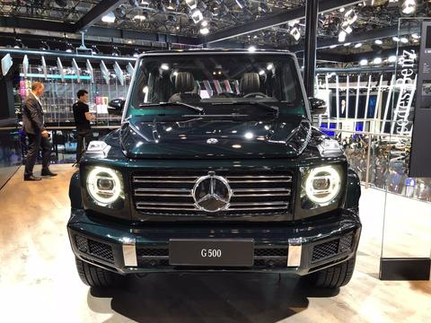 全新奔驰G级越野车亮相北京国际车展