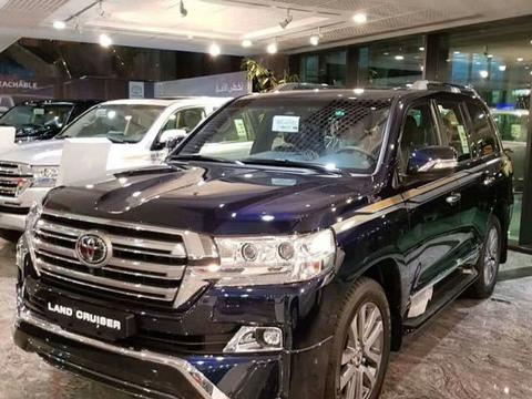 18款中东酷路泽5700帝王蓝全球限量3台