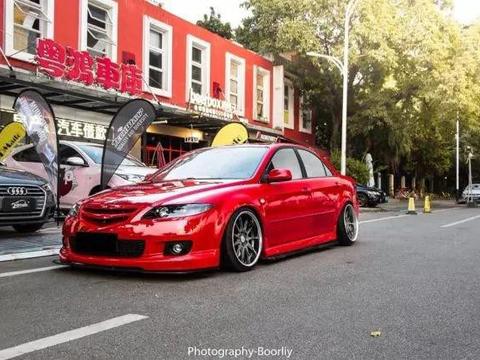 当年情！广州老款马自达6改装案例