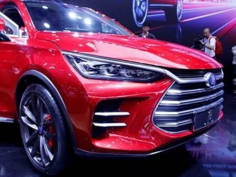 全新一代唐亮相北京车展，百公里加速4.5秒，新车起售价15万