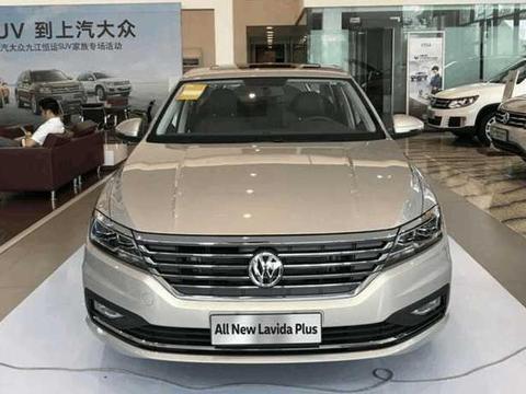 大众朗逸PLUS 1.5L舒适版到店实拍, 16寸轮毂6.5寸中控,