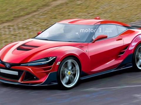 丰田86效果图 采用大量宝马技术