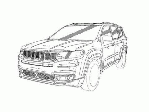 从08款指挥官停产后，终于等到新一代大指挥官了，似乎某车撞脸了