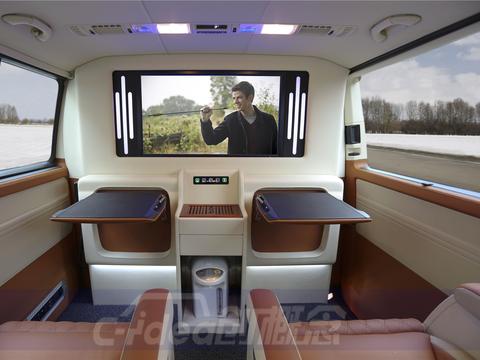 奔驰威霆改装房车，每一款内饰都美不胜收！