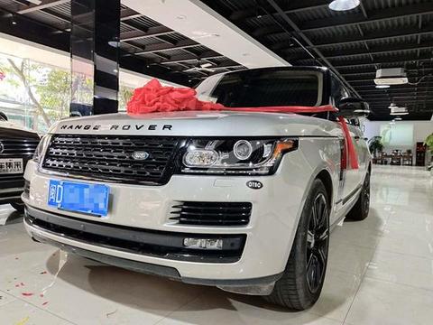 路虎揽胜行政提车记，车主：整个家族，共定5台阿鲁巴金
