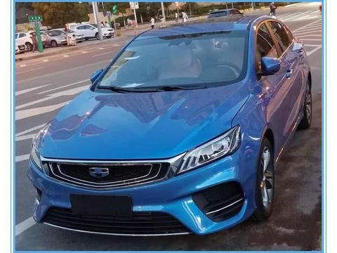 吉利发威了，新车比帝豪漂亮，档次远超英朗，不足8万要比捷达火