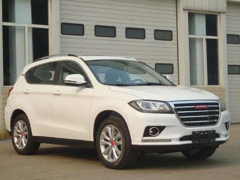 哈弗H2再度换脸，改款车型曝光，提供红蓝标4种前脸可选