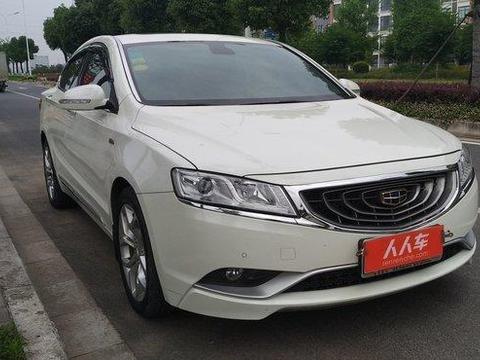 吉利博瑞尊贵型，虽然买的二手车，但也不能太差，我花了9万买的