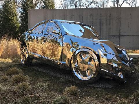 最贵的奔驰S级，车头像刚被撞车身布满镜面，价值千万仅存一台！