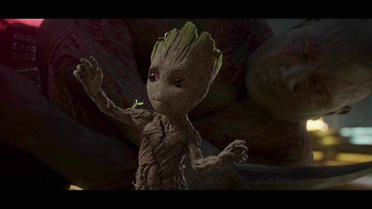 漫威电影宇宙树人格鲁特的前世今生，格鲁特死前的一句话让我泪崩