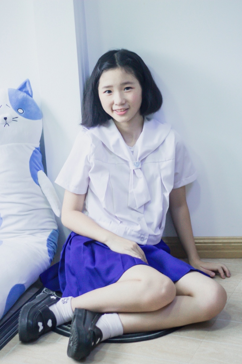 私房内的纯净少女清新元气玩偶陪伴写真集@微相册@微博摄