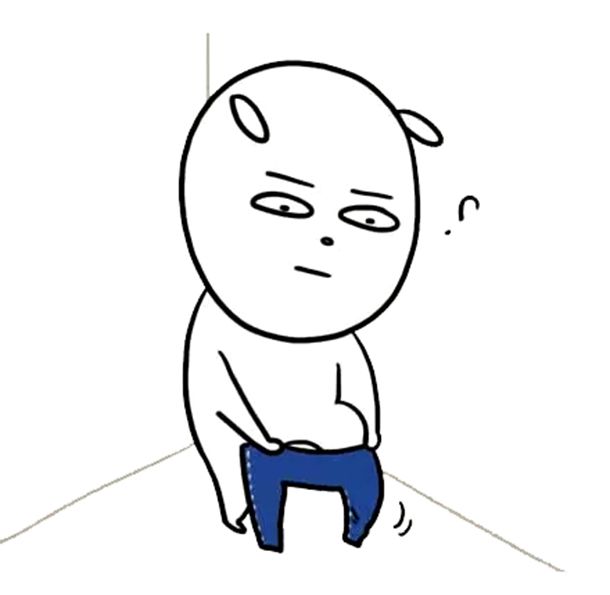 恶搞漫画图:太胖买不到合适的衣服