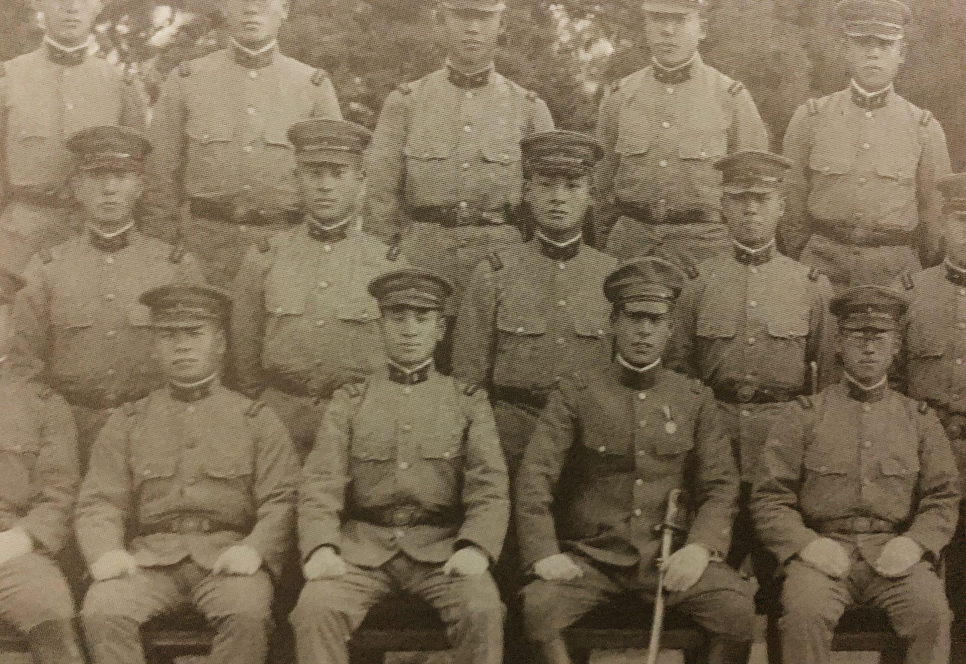 老照片:二战中的日本陆军士官学校 侵华恶魔的