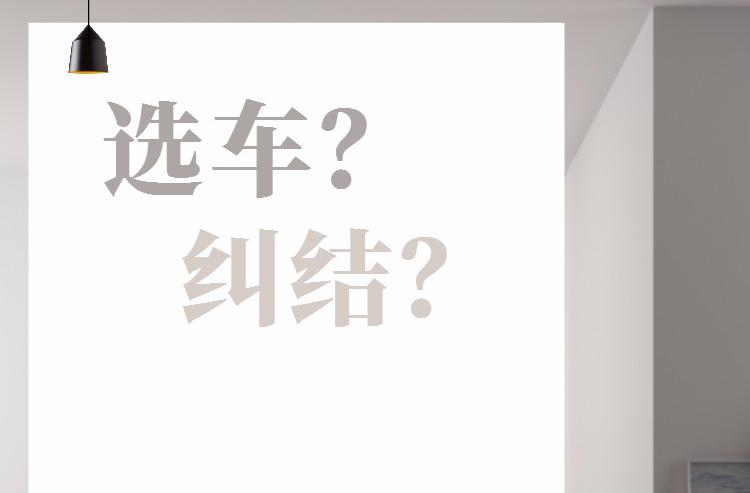 买车时，是什么让我们原本的想法变了又变？