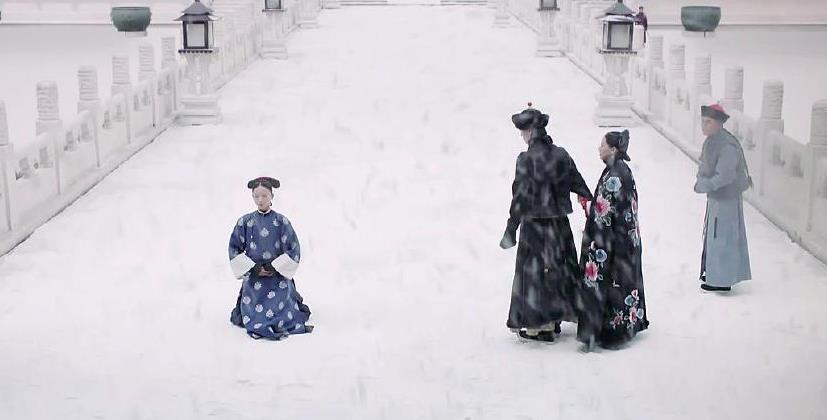 延禧攻略中夏天拍雪景，原因是这样拍摄出来的，网友：难怪会火