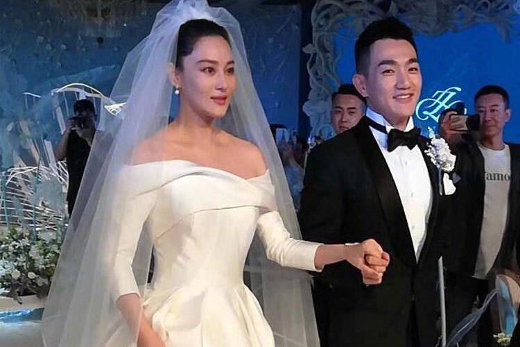 张馨予婚礼图片