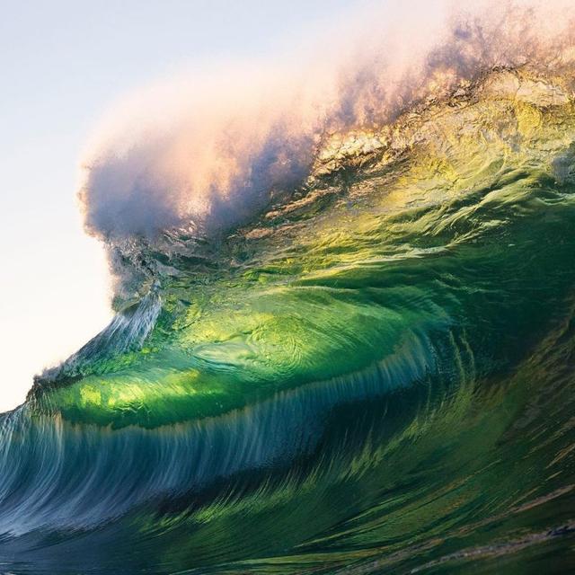 气势汹涌的海浪摄影作品!