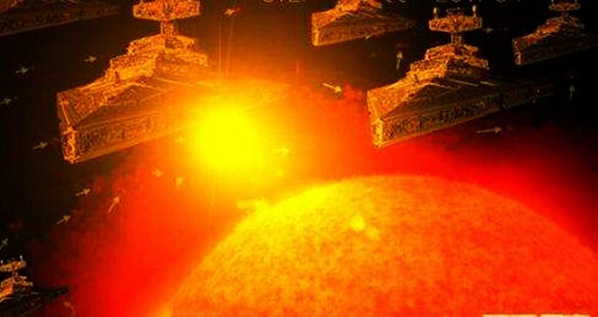 神秘人士公开NASA影像, 外星舰队进出太阳, N