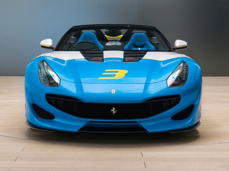 法拉利最新定制车型，形似鲨鱼2.9s破百，仅此一台！