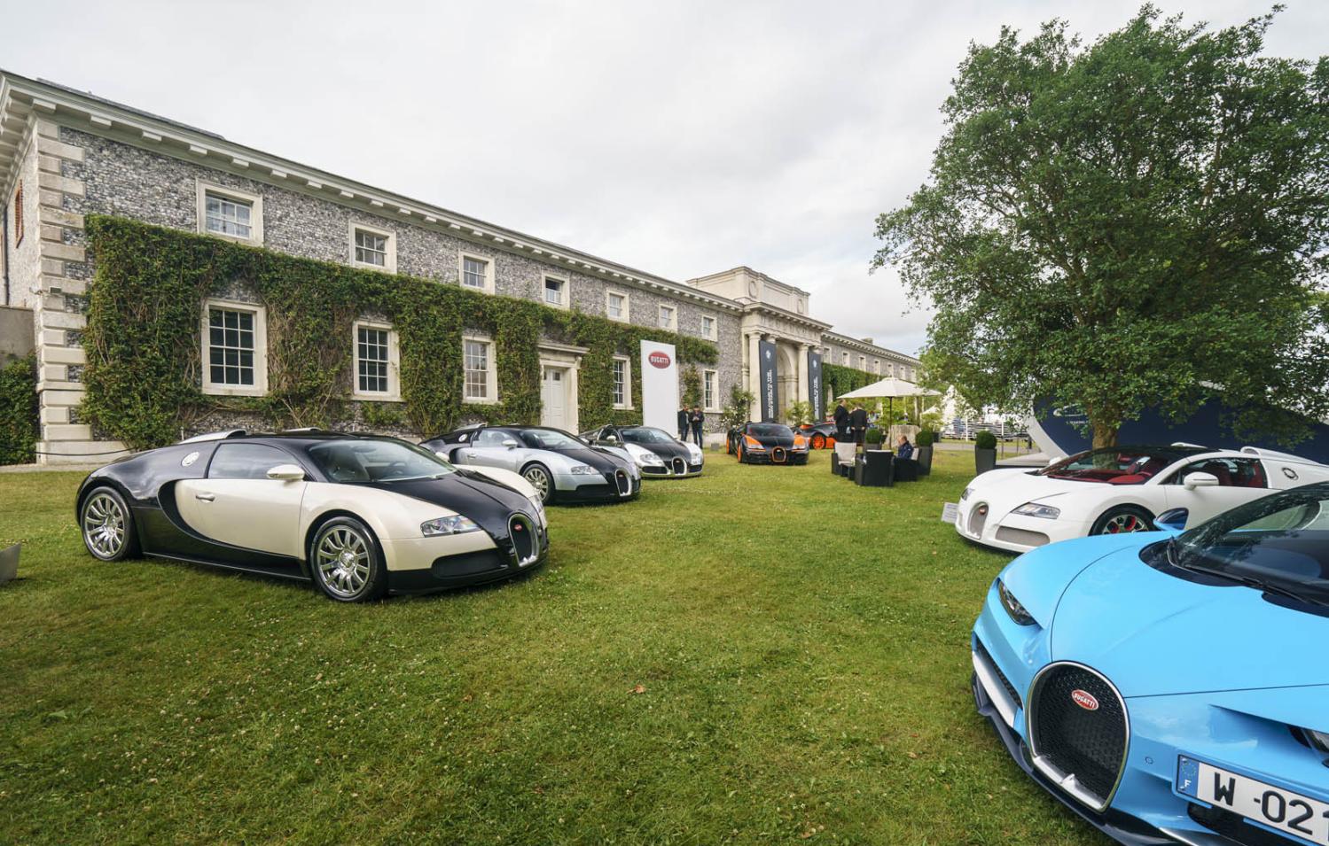 8辆布加迪聚会, 这样的阵容一辈子都看不到几次。