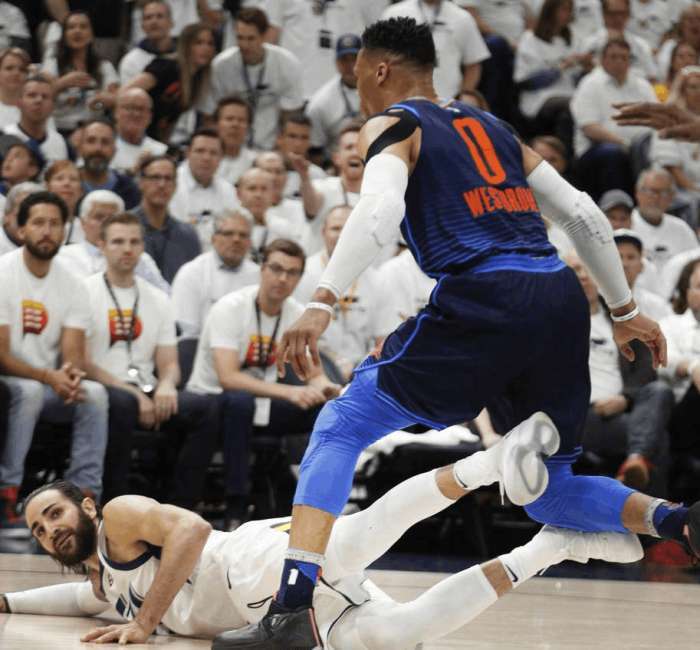 NBA季后赛失误榜!雷霆两人榜上有名!威少第一