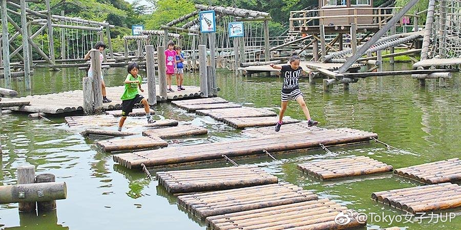 位于千叶县野田市的清水公园内,拥有日本规模