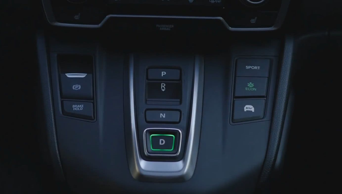 2019款本田CRV混动版内饰长这样,档位设计得