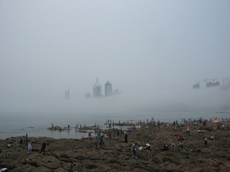 海市蜃楼看到古代人