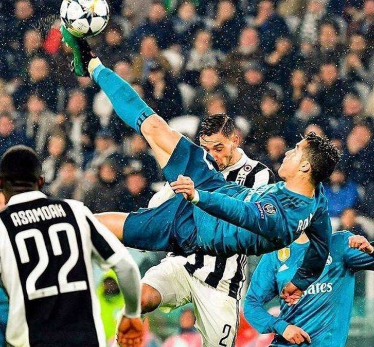 c罗是如何一步步走近尤文的?或许从这大空翼般的倒挂金钩开始