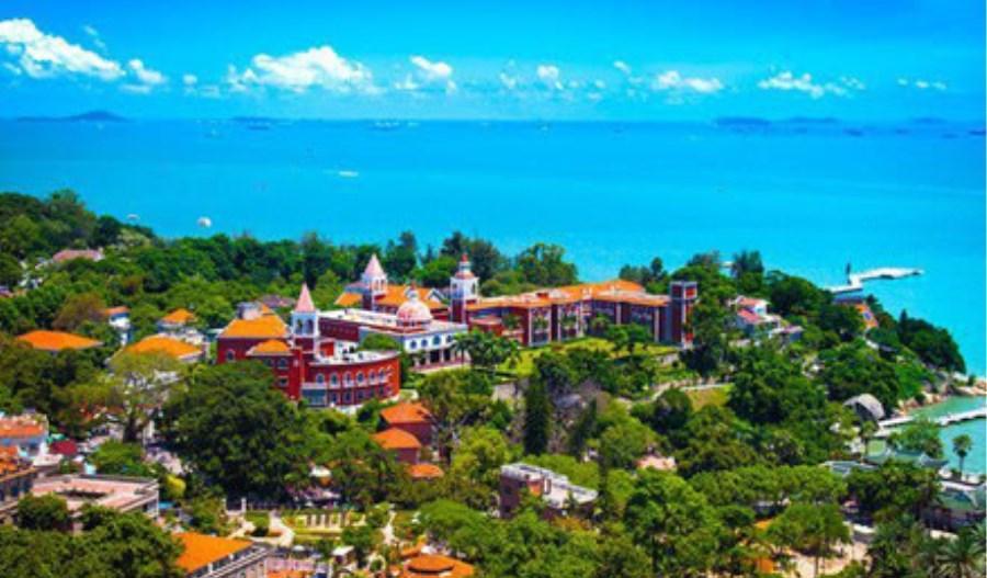 福建省厦门市唯一一个国家5A级旅游景区: 鼓浪屿风景区