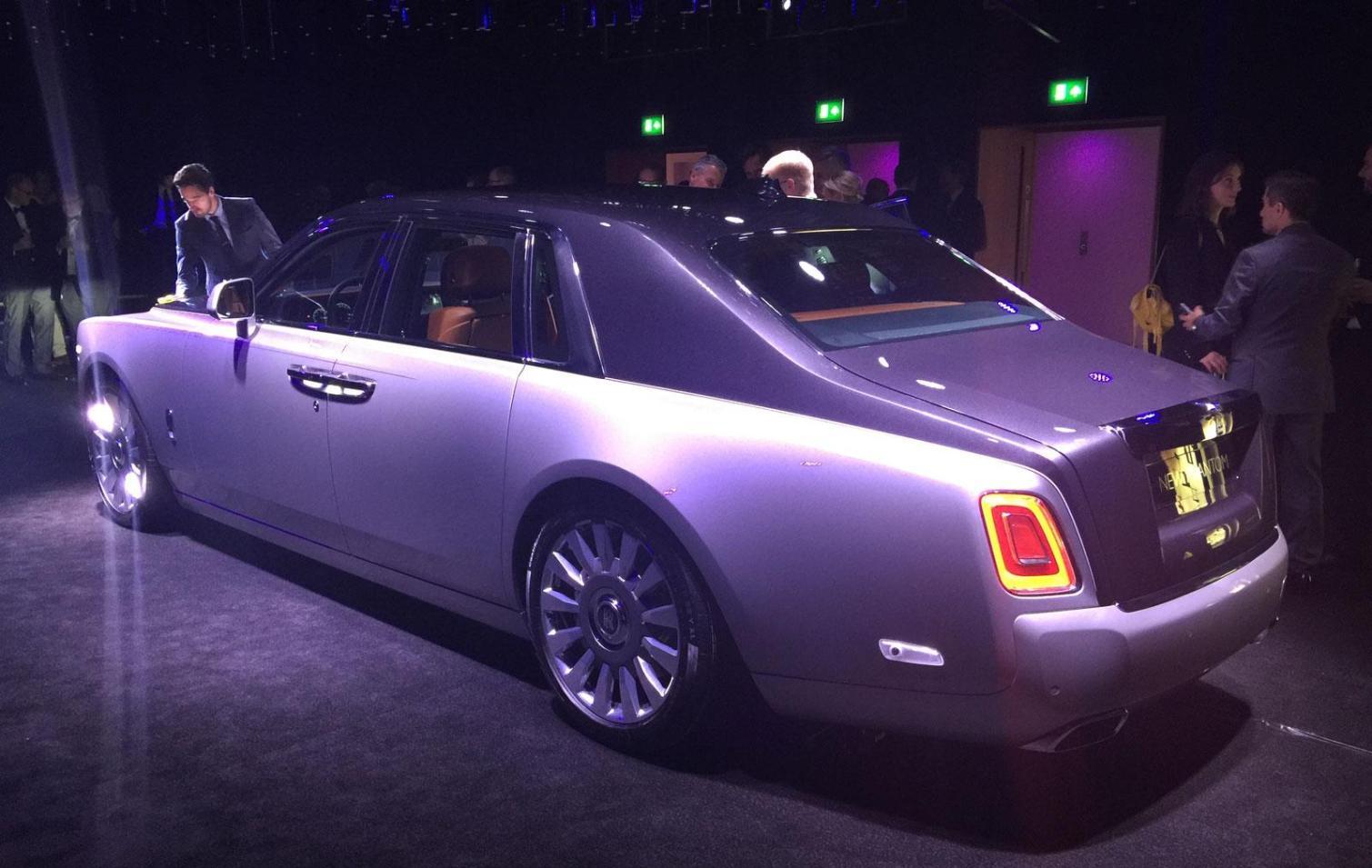 全新第八代劳斯莱斯幻影发布 2018年上市