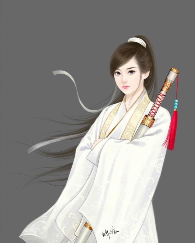 倾城古风手绘图集