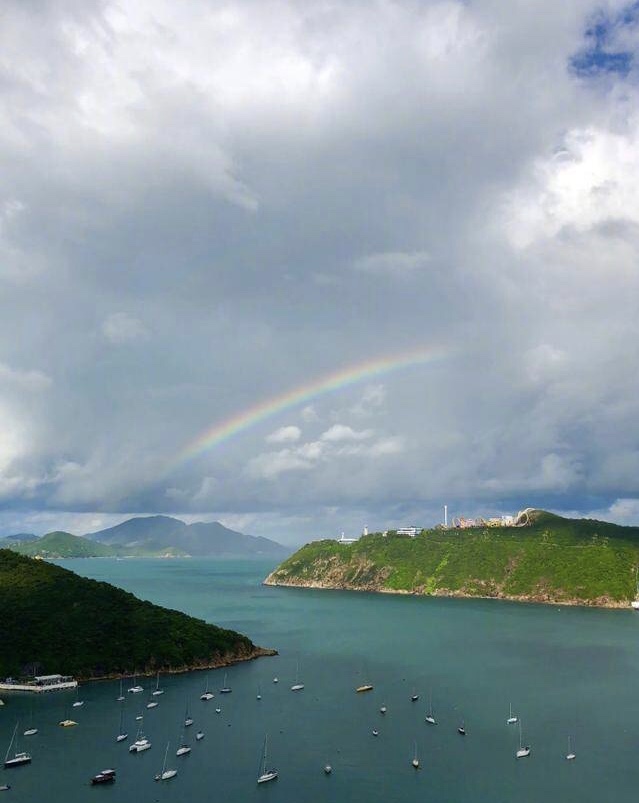 张智霖 海景房香港海洋公园,这么帅又这么宠老