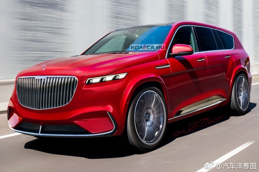 迈巴赫SUV来了！添越、库里南颤抖吧