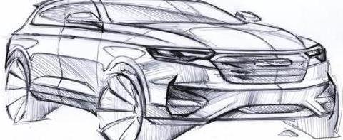 疑似全新众泰T600 SUV，众泰汽车新车草图曝光